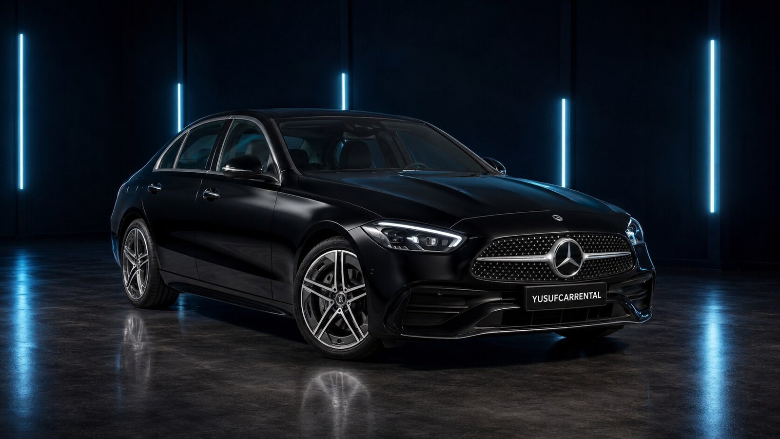 MERCEDES C200 · Yusuf Car Rental